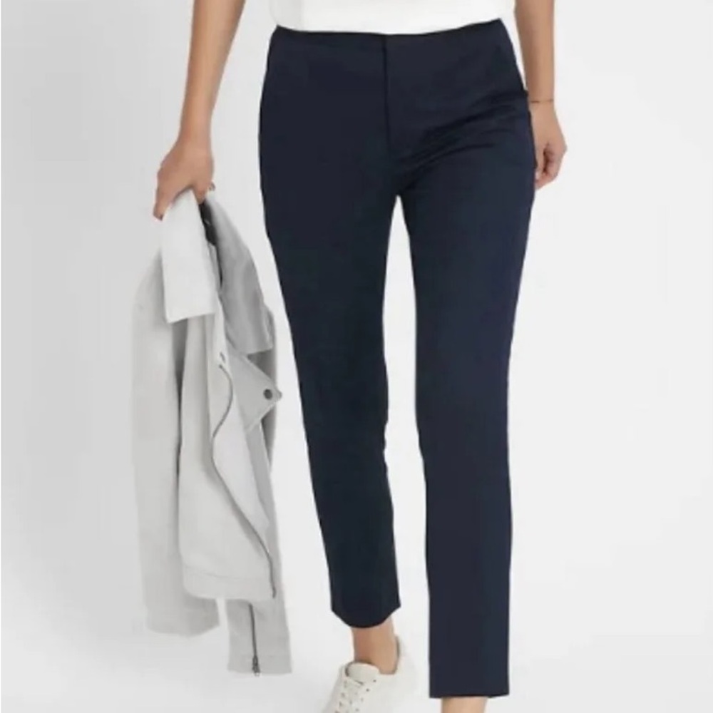 Navy Blue Banana Republic High Rise Slim Ankle Pants Size 2